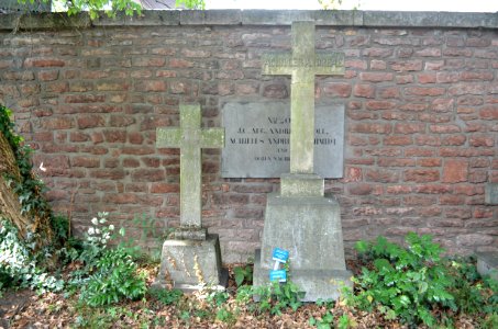 Frankfurt, Hauptfriedhof, Grab adM 206 Andreae-Goll