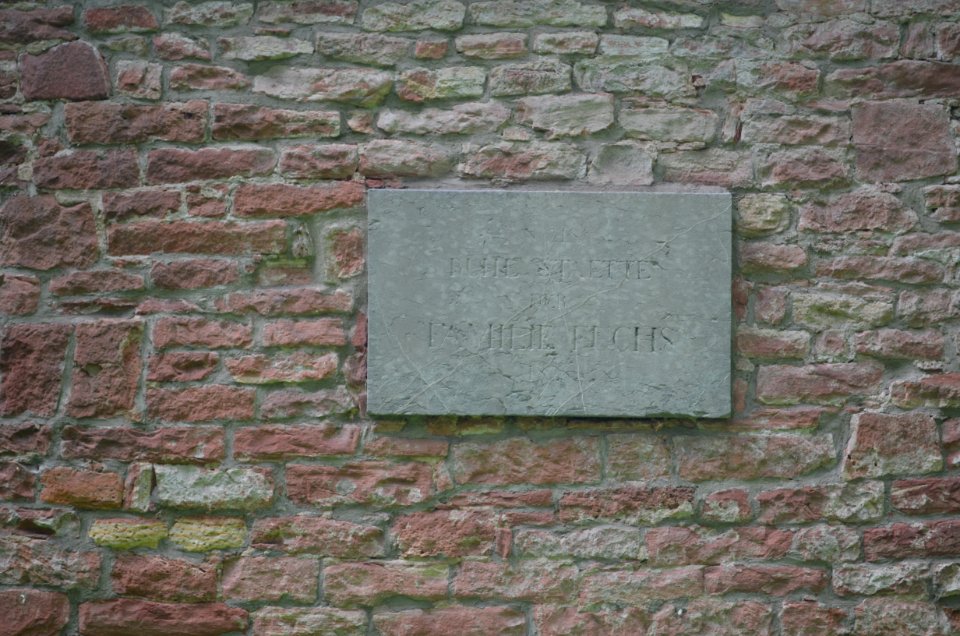 Frankfurt, Hauptfriedhof, Grab adM 218 Fuchs