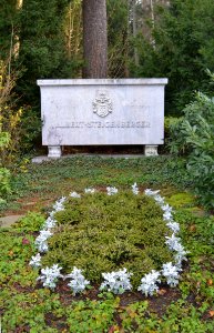 Frankfurt, Hauptfriedhof, Grab, IV 125 Albert Steigenberger