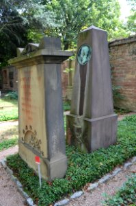 Frankfurt, Hauptfriedhof, Grab adM 178 Rittershausen-Soemmerring