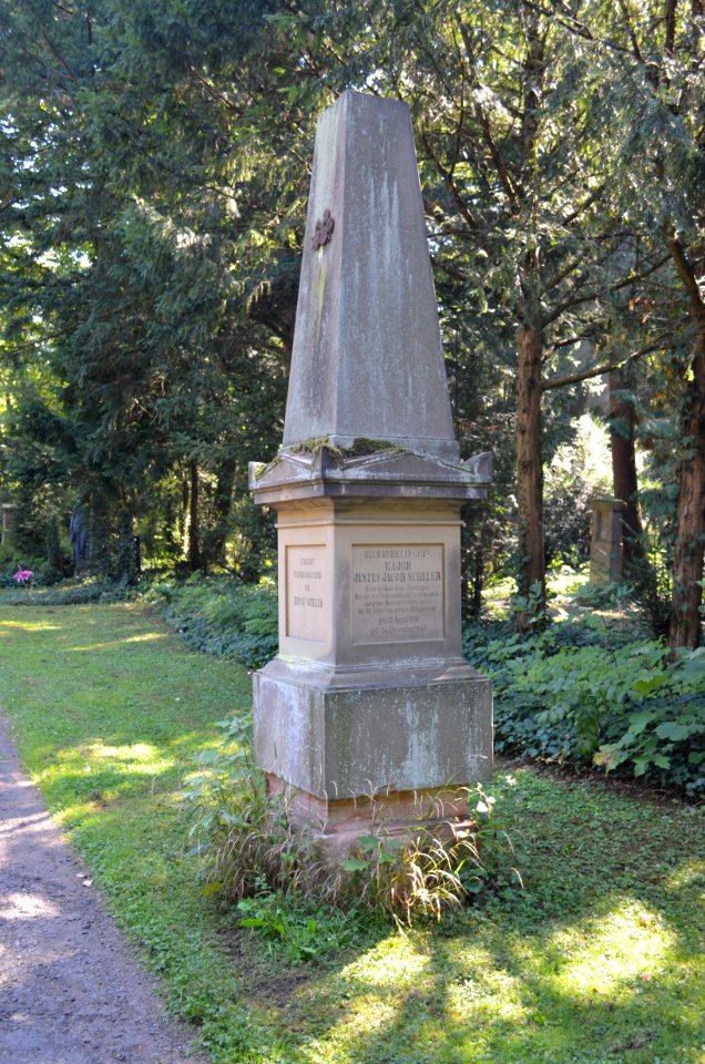 Frankfurt, Hauptfriedhof, Grab A 204a Schuler