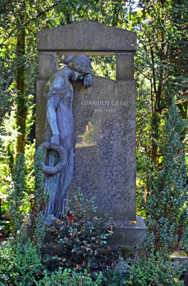 Frankfurt, Hauptfriedhof, Grab A 255 Keller