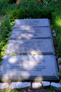 Frankfurt, Hauptfriedhof, Grab adM 344 Fries (2)