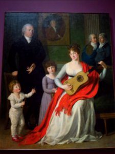 François-Guillaume Ménageot, Ritratto di Famiglia, Pinacoteca Nazionale