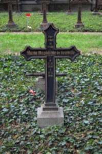 Frankfurt, Hauptfriedhof, Grab adM 214-215 de Neufville, Einzelgrab 4
