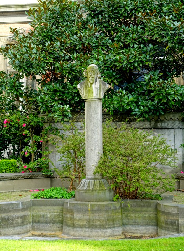François-Auguste Gevaert - Royal Conservatory of Brussels (Régence) - Brussels, Belgium - DSC08283