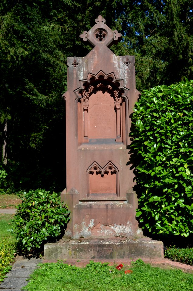 Frankfurt, Hauptfriedhof, Grab adM 308 Lindheimer-Horrmann des Rath’s