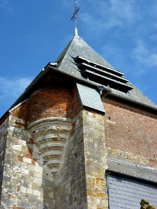 Fraillicourt (Ardennes) église Notre-Dame, clocher