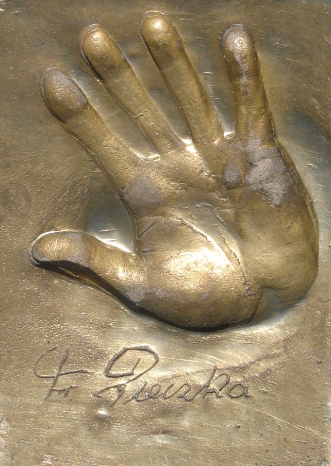Franciszek Pieczka odcisk