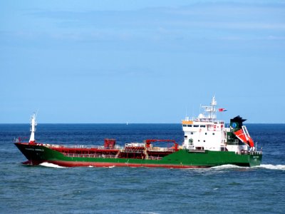 Frances Wonsild (ship, 1994) IMO 9013660, Calandkanaal pic4