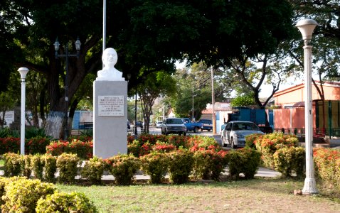 Francisco Antonio Adrian Statue, in Los Millanes