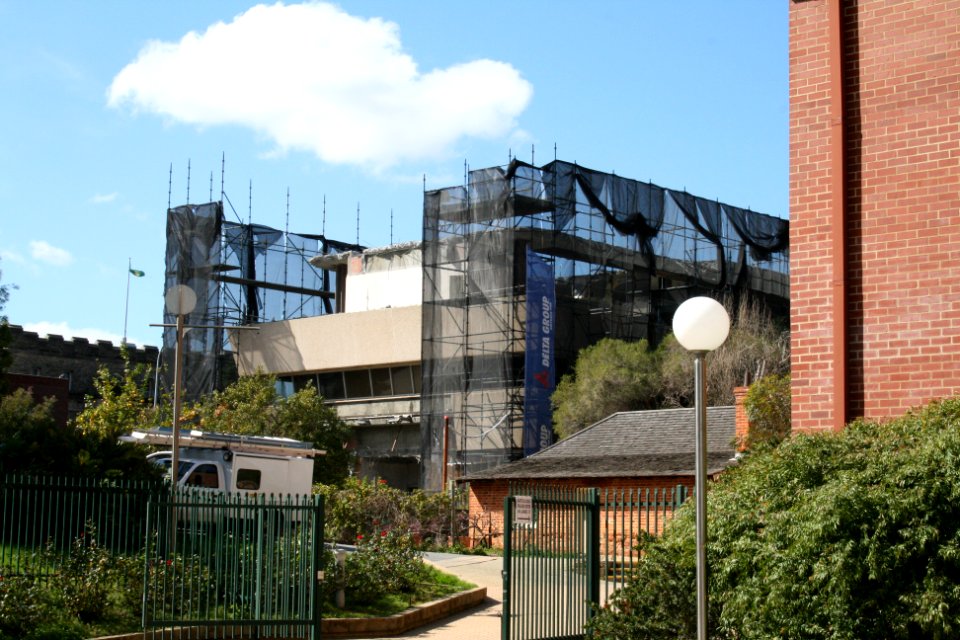 Francis Street Building demolition