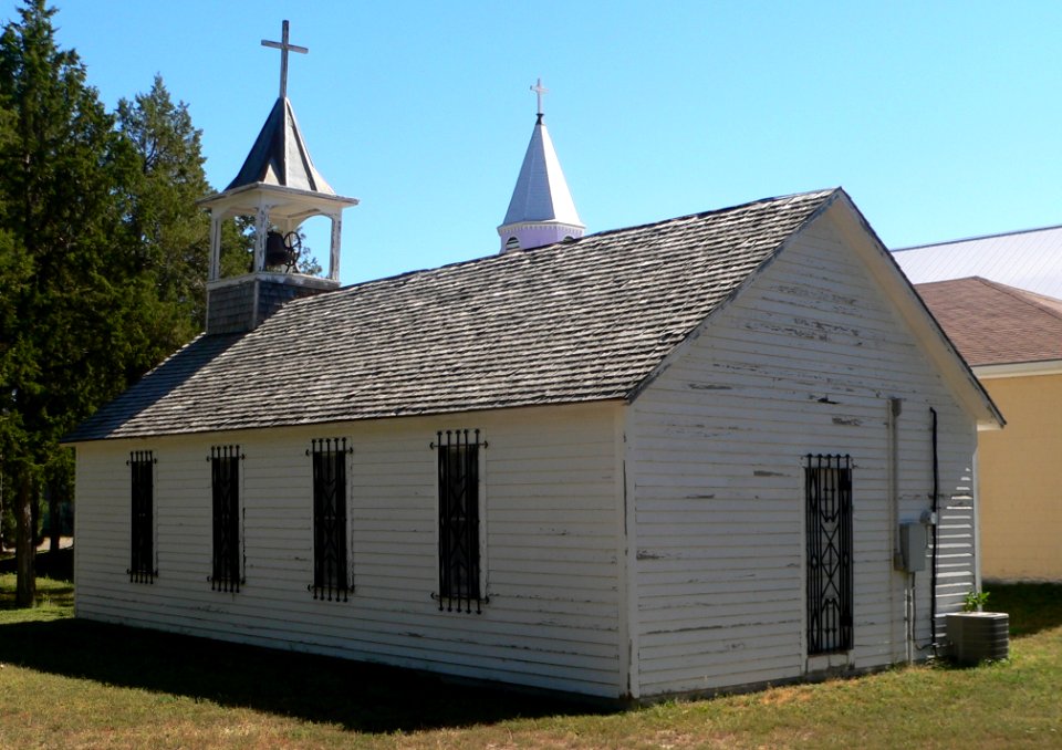 Frame building, St. Francis mission (St. Francis SD) from NW 1