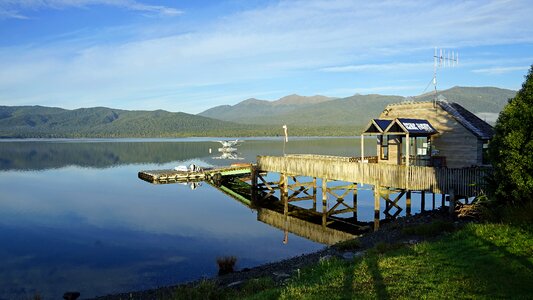 Landscape morgenstimmung lake