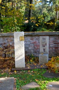 Frankfurt, Hauptfriedhof, AIDS-Memorial, Grab F adM 465u (3)