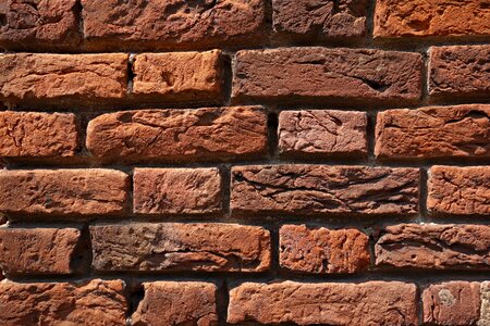Red brick wall building house photo