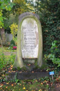 Frankfurt, Südfriedhof, C 297, Grab Bohnstedt