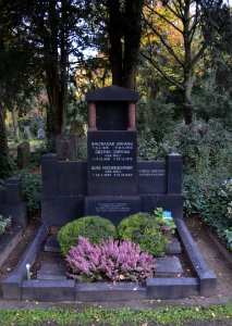 Frankfurt, Südfriedhof, B 846, Grab Imfang
