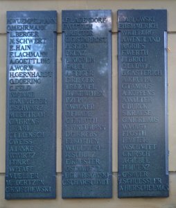 Frankfurt, Südfriedhof, Ehrenmal 1870-1871 Tafel 3