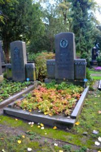Frankfurt, Südfriedhof, B 215, Grab Wagner