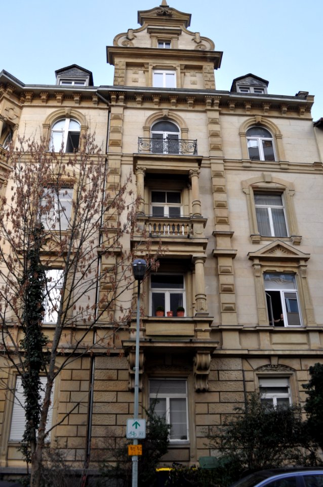 Frankfurt, Kronberger Straße 14, Front