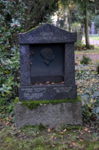 Frankfurt, Südfriedhof, B 1025, Grab Klingler