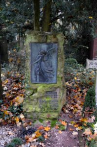 Frankfurt, Südfriedhof, B 807, Grab Schwab