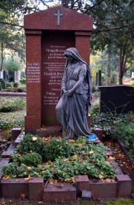 Frankfurt, Südfriedhof, B 901, Grab Hieronymi