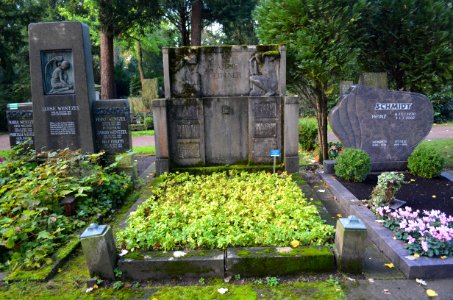 Frankfurt, Südfriedhof, A 240, Grab Geittner