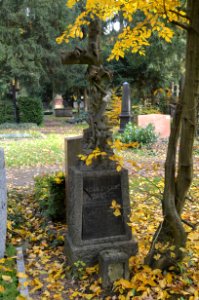 Frankfurt, Hauptfriedhof, Grab F 1502 Bootz