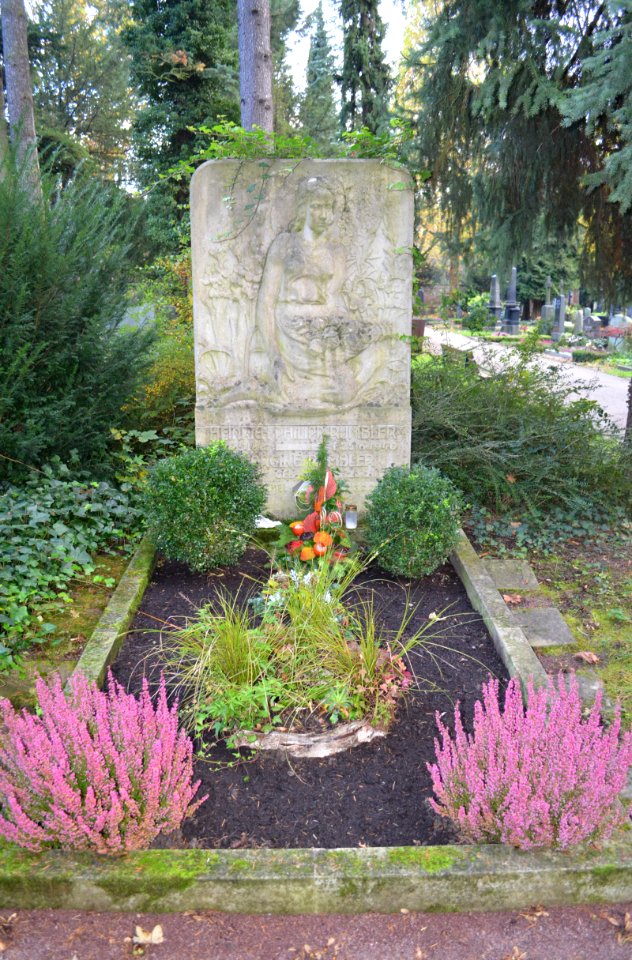 Frankfurt, Südfriedhof, B 1160b, Grab Rumbler