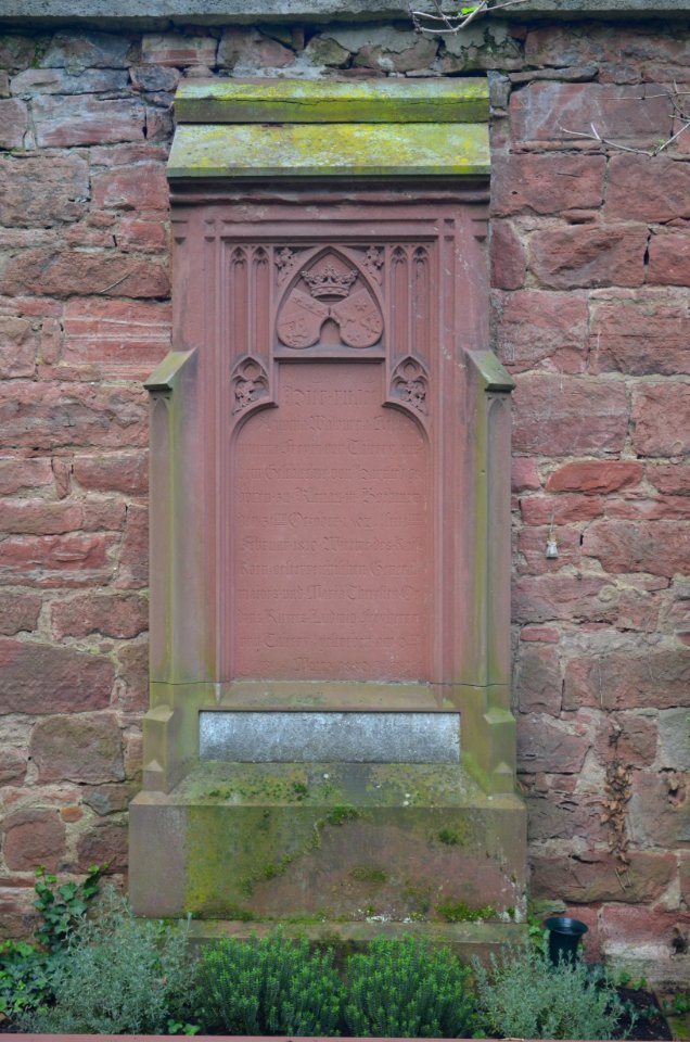 Frankfurt, Südfriedhof, A adM 59, Grab Thierry