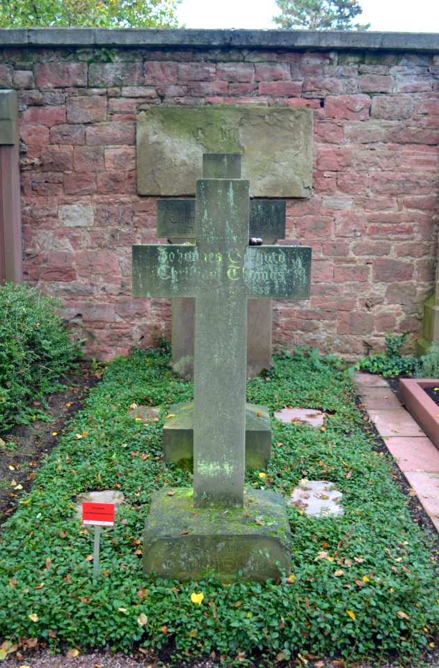 Frankfurt, Südfriedhof, A adM 57-59, Grab Thomas Türk (1)