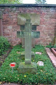 Frankfurt, Südfriedhof, A adM 57-59, Grab Thomas Türk (1)