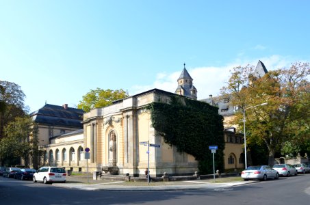 Frankfurt, Steinlestraße 16, Rückseite Liebieg-Haus