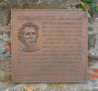 Frankfurt, Alt-Eschersheim 71, Tafel Wöhler