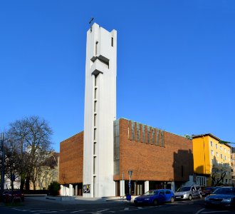 Frankfurt, Eckenheimer Landstraße, Gethsemane-Kirche