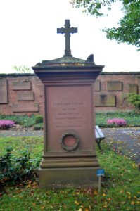 Frankfurt, Südfriedhof, A 118, Grab Schmidt