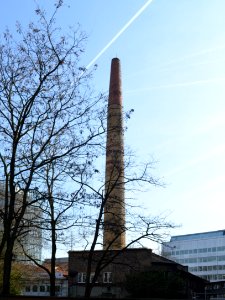 Frankfurt, Dondorfsche Druckerei, Schornstein (1)