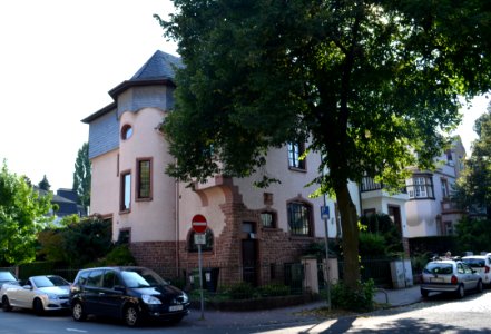 Frankfurt, Roseggerstraße 17, Ecke