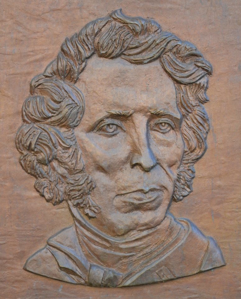 Frankfurt, Alt-Eschersheim 71, Tafel Wöhler, Detail