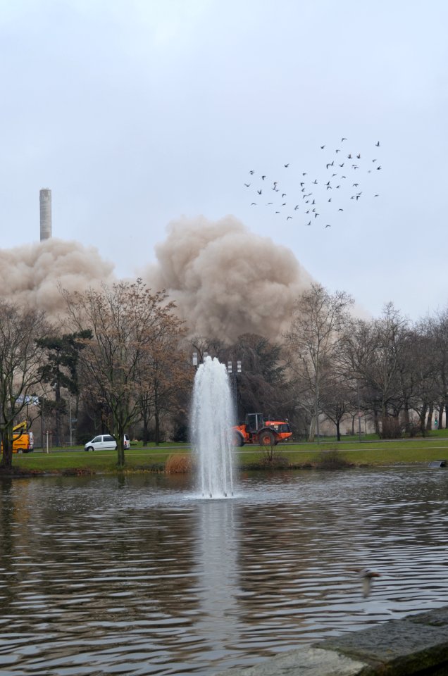 Frankfurt, AfE-Turm-Sprengung (6)