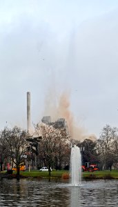 Frankfurt, AfE-Turm-Sprengung (5)