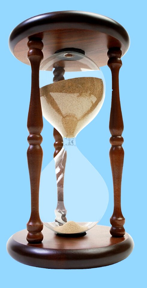 Hourglass sand time