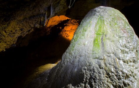 Cave stalactite cave mountain photo