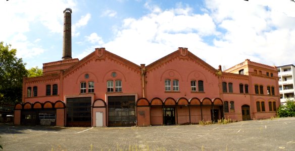 Frankfurt, Bockenheim, E-Werk, Front