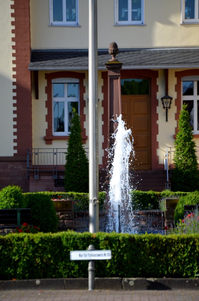Frankfurt, Luisenhof, Brunnen