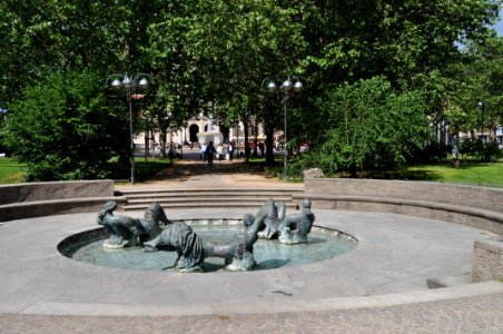 Frankfurt, Marshall-Brunnen