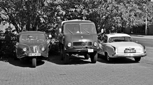 Classic old cars nostalgia