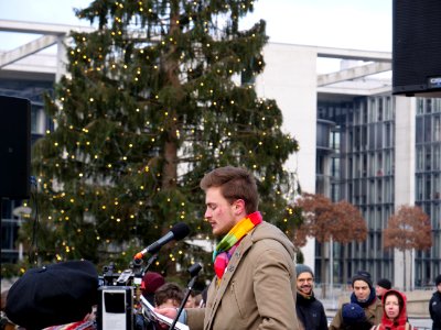 FridaysForFuture protest Berlin 13-12-2019 Platz der Republik 45